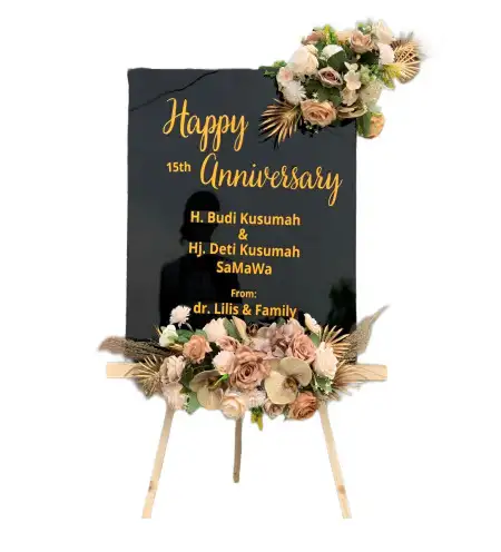 Papan Bunga Akrilik Kubang Baros